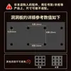 Ganchos en L Universales de 6 mm con Distancia de 16 Agujeros para Accesorios de Tablero Perforado, Cajas de Almacenamiento, Estantes Metálicos, Cajas Cuadradas y Soportes para Teléfono
