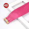 Extensiones de Cabello de Colores, Mechas, Extensiones de Cabello Lisas, Extensiones de Cabello Sin Costuras, Extensiones de Cabello de Colores para Colgar en la Oreja