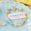 Pulseira de Cerâmica com Design Exclusivo, Sensação de Luxo, Doce e Versátil, Artística, Simples, Fresca, Pulseira da Série Oceano para Mulheres
