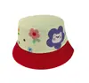 Sombrero de Pescador para Niños Verano Nuevo Sombrero de Sol Estampado de Dibujos Animados Sombrero de Excavador Sombrero de Sol para Bebé Venta al por Mayor T494