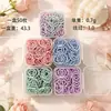 Serie de Colores Macaron Transfronteriza Clips para Papel con Forma de Corazón, Clips para Papel Coloridos de Estrella y Luna, Ventas Directas de Fábrica