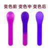 Cucharas Termosensibles que Cambian de Color, Cucharas de Plástico, Conos para Helado, Cucharas de Postre Coloridas Desechables Empaquetadas Individualmente Mayoreo