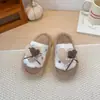 Pantuflas de algodón para niños, nuevo estilo 2026 para mujer, antideslizantes, para niñas, uso interior, para el hogar, para bebés, lindas pantuflas de invierno, pantuflas a juego para padres e hijos