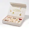 Accesorios Navideños para el Cabello Más Vendidos Transfronterizos, Caja de Embalaje Magnética con Tapa abatible, Caja de Regalo Personalizada para Tocados Navideños