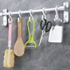 Gancho en forma de S creativo al por mayor gancho para abrigos hebilla a prueba de viento gancho S gancho gancho adhesivo dormitorio gancho de plástico sin rastro transfronterizo
