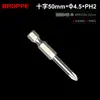 Broca de Cruz Broppe con Punta Magnética para Destornillador Eléctrico Taladro Eléctrico Broca Neumática Boquilla Bit de Aire