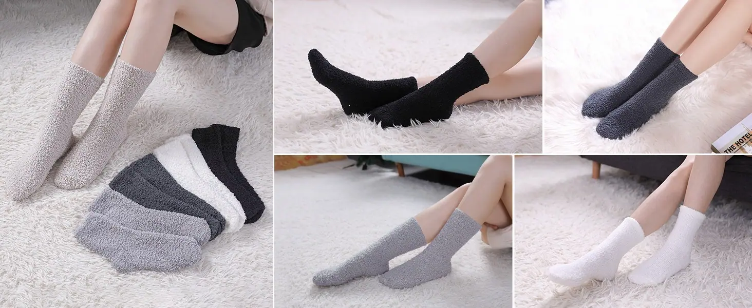 fuzzy socks 