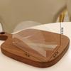 8 polegada 6 polegada bronzeamento impressão peças cortadas triangular bolo borda almofada retangular mousse junta West Point decoração 18 Seda