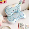 Almohada Infantil de Espuma Viscoelástica de Dibujos Animados Protección del Cuello Rebote Lento Bebé Estudiante de Jardín de Infancia Forma de Animal Lindo Lavable