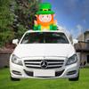 Calle transfronteriza. Decoración de maletero para coche con diseño de avión para el Día de San Patricio, festival irlandés, suministros para fiestas, fábrica de modelos de avión