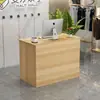 Mostrador de caja tienda de conveniencia tienda de ropa salón de belleza empresa mostrador de bar pequeño escritorio de recepción simple moderno