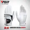 Luvas de golfe PGM luvas de golfe masculinas pele de carneiro + PU respirável antiderrapante Marca Branca luva única