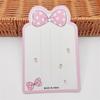 Clip de lazo con borde de polvo de 7,9 x 12,3 cm para niños y adultos, horquilla para el pelo, tarjeta, embalaje de joyería, venta al por mayor