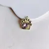 Accesorios de Aleación DIY al por Mayor Colgantes Coloridos Incrustados con Pedrería Pulseras Collares Incrustados con Circonita Pequeños Dijes Accesorios de Joyería