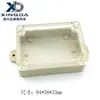 Caja de conexiones con tapa y base transparentes, caja impermeable de montaje en pared con orejas de montaje, caja para instrumentos, exclusivamente para producción de moldes transfronteriza
