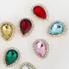 Acessórios Yiwu Girassol Ponto Acrílico Diamante Gota d'Água Tipo Diamante Costurado à Mão DIY Joias Artesanais Acessórios para Roupas Cabelo