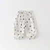 Pantalones de Verano Multicolores a Prueba de Mosquitos para Bebés y Niños Pequeños Modelo Nuevo 2026 Unisex para Bebé Versátiles Ligeros Transpirables Pantalones Jogger Clase a