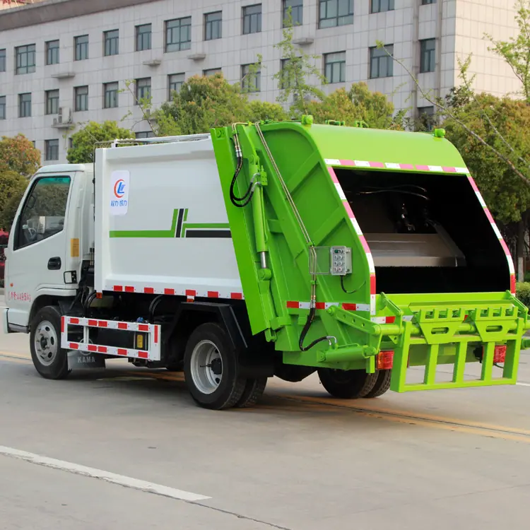 东风福瑞卡5吨压缩垃圾车9方垃圾回收车上户方便送车到家