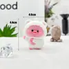Chaveiro de Animal Cartoon Bunda Boneca Pingente Chaveiro Coelho Boneca Pingente Acessórios Boneca Atacado