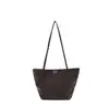 Bolsa de bowling coreana de nicho em formato de coração para mulheres, nova bolsa tote transversal simples e versátil 2026, bolsa de mão para o dia a dia