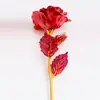 Flor Eterna Rosa con Lámina de Oro Destello Ramo Día de San Valentín Chino Regalo de Cumpleaños Regalo de Navidad Adorno Venta al por Mayor