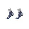 Meias Esportivas e Casuais Masculinas, Absorventes de Suor, Respiráveis, Desodorantes, Meias de Cano Médio, Meias Listradas Coloridas para Todas as Estações