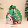 Nova Sacola de Maçã de Natal Sacola de Presente Embalagem de Maçã da Véspera de Natal Estampa de Desenho Animado Sacola de Presente Infantil Sacola de Doce