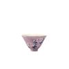 Taza de Té Cónica de Cerámica Miyan Pintada a Mano Rosa Monet para Uso Doméstico, Taza de Cata de Té Boca de Flor, Taza Individual, Alto Valor, Exclusivamente para Mujeres