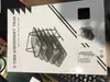 Prateleira de Armazenamento para Mesa Quarto Escritório Prateleira Multicamada Arte em Ferro para Escritório Porta-Arquivos Bandeja para Arquivos Cesta Multicamada Extraível