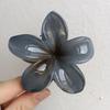Pinza para el Cabello de Flor de Plumeria para Mujer, Pinza de Tiburón Floral, Accesorio Estilo Vacaciones en la Playa, Pasador, Adorno para el Cabello, Pinza para el Cabello