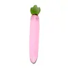 Productos para Adultos, Dildo de Vidrio de Zanahoria Simulada, Tapón Anal para Masturbación Femenina, Dildo Grande de Cristal Divertido y Estimulante