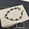 Pulsera de Flor de Cruz de Diamante Nuevo Ch Crowe Moda Retro Europea y Americana Tendencia Estilo de Pareja S925 Estándar Pulsera Delgada