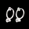Convertidor de clip para oreja chapado en oro real de 18K sin perforación para pendientes de mujer, hebilla de resorte, sin aguja perforadora, accesorios, venta al por mayor
