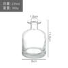 50ml100ml Garrafa de vidro para aromaterapia Barriga Grande várias especificações garrafa de aromaterapia pode ser rolha de polímero alto garrafa de vidro branco cristal