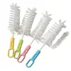 Escova de Silicone para Chupeta de Uso Diário em Casa para Bebês e Crianças Pequenas Escova de Limpeza para Chupeta de Mamadeira Escova de Cerdas Pequenas Escova Mãe e Bebê Escova de Cerdas Macias Copo