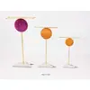 Soporte de Joyería de Terciopelo Base de Mármol Soporte Multifuncional para Exhibición de Joyería Soporte para Collares y Pendientes Accesorios para Exhibición de Joyería Lote