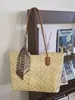 Bolso Francés de Gran Capacidad para Mujer, Bolso Tote de Lujo Ligero Presbiópico para Hombro y Axila, Bolso de Mano de Gama Alta para Viajes Diarios