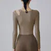 Ropa de Yoga Tallas Grandes para Mujeres Gorditas, Top de Manga Larga Off-the-Shoulder, Pantalones Rectos de Pierna Ancha de Cintura Alta, Conjunto de Ropa Deportiva para Fitness para Mujeres, Otoño
