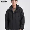 Chamarra estilo camello LOGO a prueba de viento impermeable antiincrustante para montañismo camping de un solo cierre ropa unisex