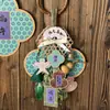 Nuevos Productos para el Festival del Bote del Dragón Nueva Decoración Colgante de Puerta de Tarjeta Estilo Chino Tarjeta de Felicitación DIY Floristería Materiales Florales Mayoreo
