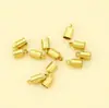 Peso de Acabamento de HB Joias de Cobre 2-10mm Ponteira de Franja com Pingente de Cobre Fivela Conector de Corda de Couro Acessórios de Acabamento DIY