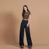 Naranja Infantil # Jeans Tencel de Pierna Ancha Antidecoloración para Mujer Verano Nuevo Estilo Suave Temperamento Relajado Versátil Pantalones Rectos