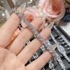 Joyería de camelia moda lujo ligero pulsera de alta calidad chapada en platino 18k diseño Galaxy pulsera brillante y reluciente