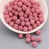 Arcilla de cerámica bola de diamante Shambhala hechas a mano cuentas sueltas DIY pulsera collar accesorios de joyería con cuentas cuentas de alta calidad