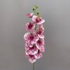 Flor Artificial Tacto Realista Película Impresión 3D Húmeda 9 Phalaenopsis Simuladas Flor Individual Boda Arreglo Floral para el Hogar Flor de Boda