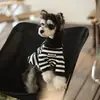 Ropa para Perros de Primavera y Otoño A Prueba de Frío Guapa Gama Alta Estilo Caballero Nueva Chanery Teddy Panda Amargo Ropa para Gatos