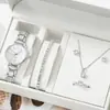 Comercio Exterior Transfronterizo Explosiones Moda Casual Reloj de Correa de Acero para Mujer Balanza Digital Simple Reloj de Cuarzo para Estudiante