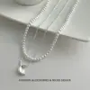 Collar de Luna y Perlas Sencillo y Elegante, Se Puede Usar Solo o en Capas, Moderno y Elegante, Cadena Versátil para la Clavícula