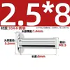 Gb109 Rebite Sólido de Cabeça Chata de Aço Inoxidável 304 Rebite de Salgueiro Martelado à Mão M2M3M4M5M6M8-M20Mm