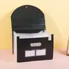 Carpeta Plegable tipo Acordeón A4 Nueva de 25 Compartimentos Sellada por Tres Lados con Correa para Colgar, Bolsa para Almacenamiento de Documentos de Oficina al por Mayor